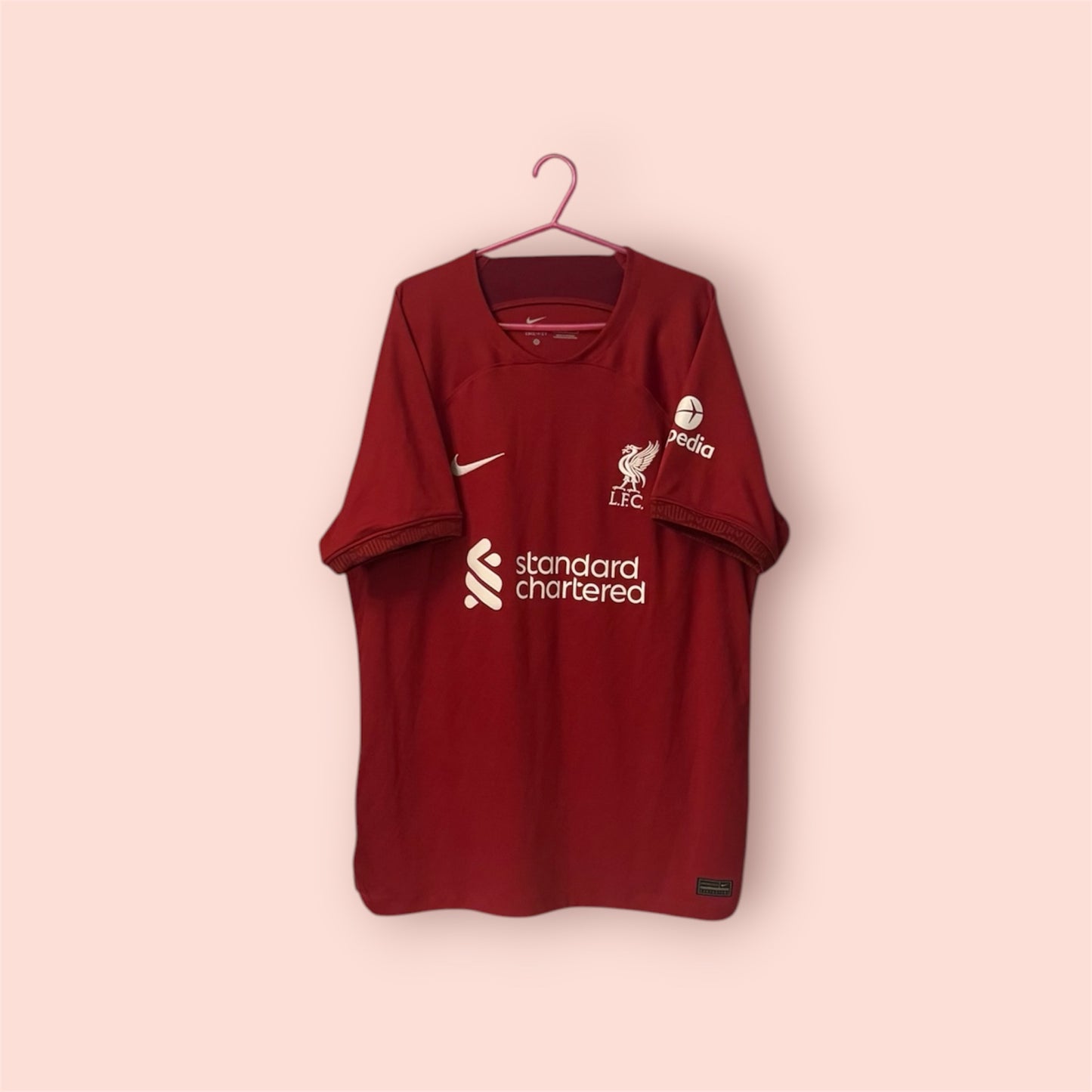 Liverpool Football Shirt - 2022 / 2023 - Home - Large - #9 Roberto Firmino