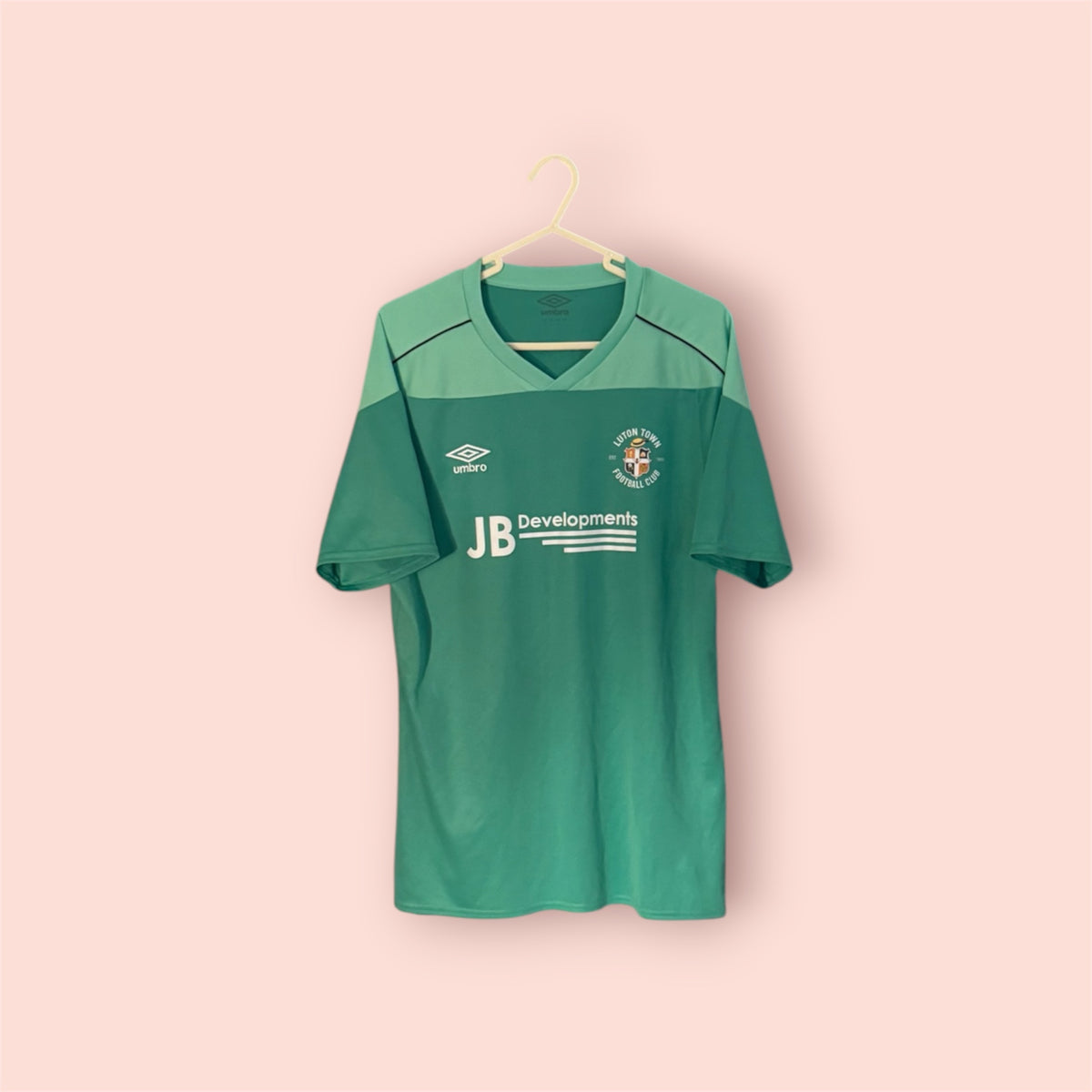 Luton Town Football Shirt - 2020 / 2021 - Goalkeeper GK - Home - Large