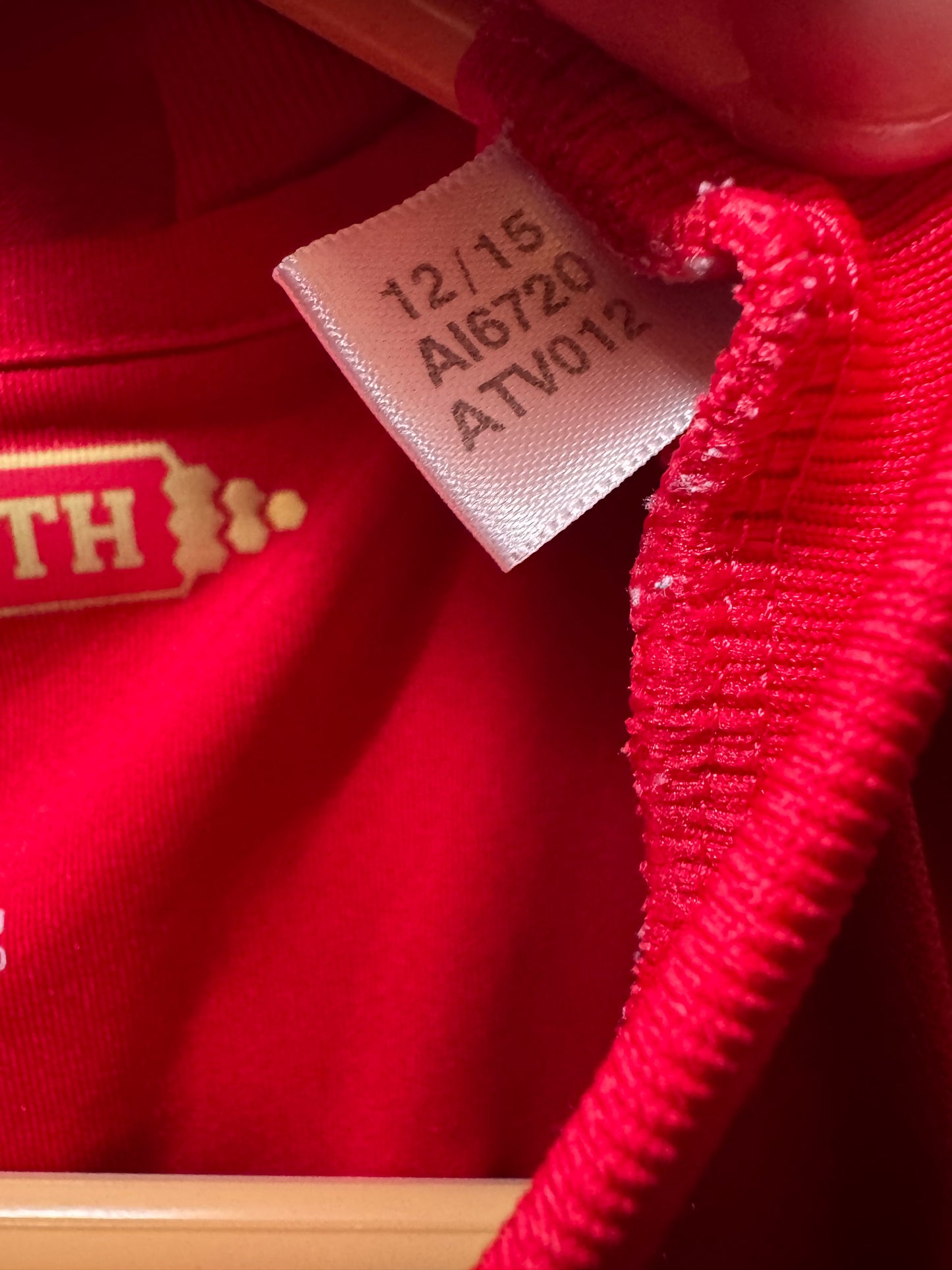 Manchester United Football Shirt - 2016 / 2017 - Home - Medium - #9 Zlatan Ibrahimovic