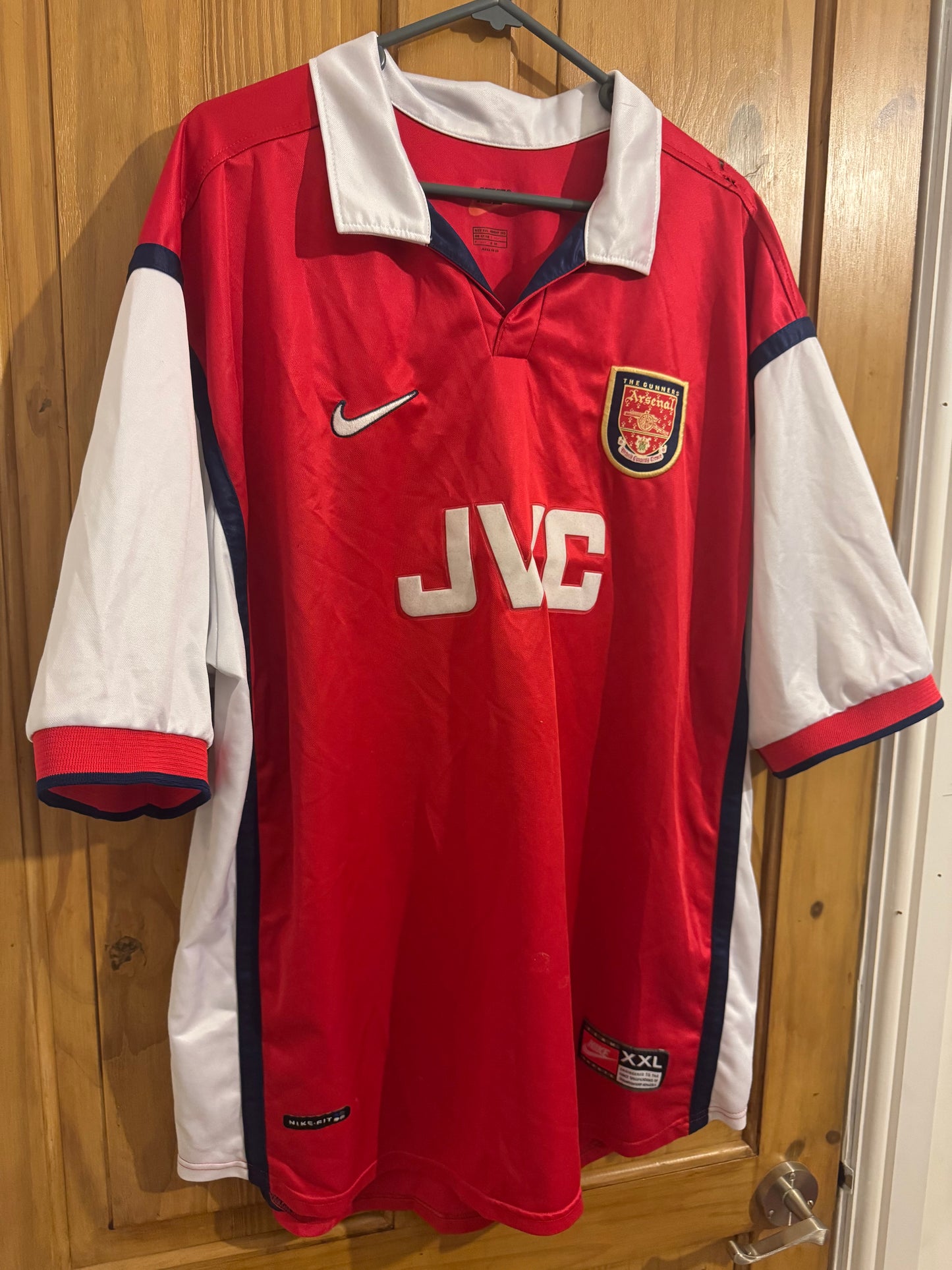 Arsenal Football Shirt - 1998 / 1999 - Home - XXL