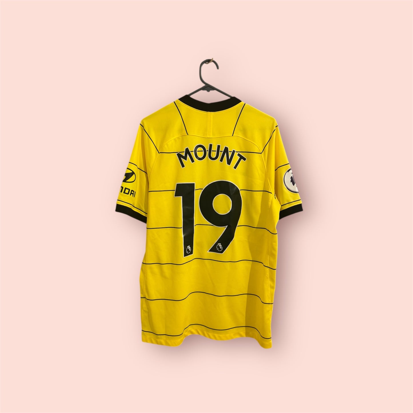 Chelsea Football Shirt - 2021 / 2022 - Away - Medium - #19 Mason Mount