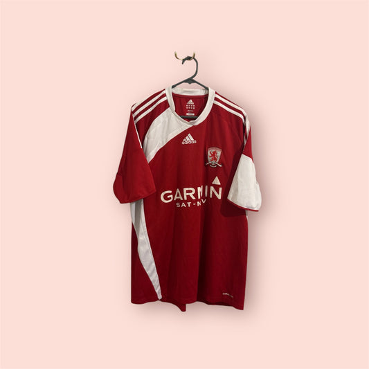 Middlesbrough FC Football Shirt - 2009 / 2010 - Home - XL