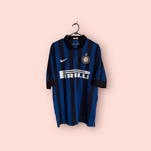 Inter Milan Football Shirt - 2011 / 2012 - Home - Medium
