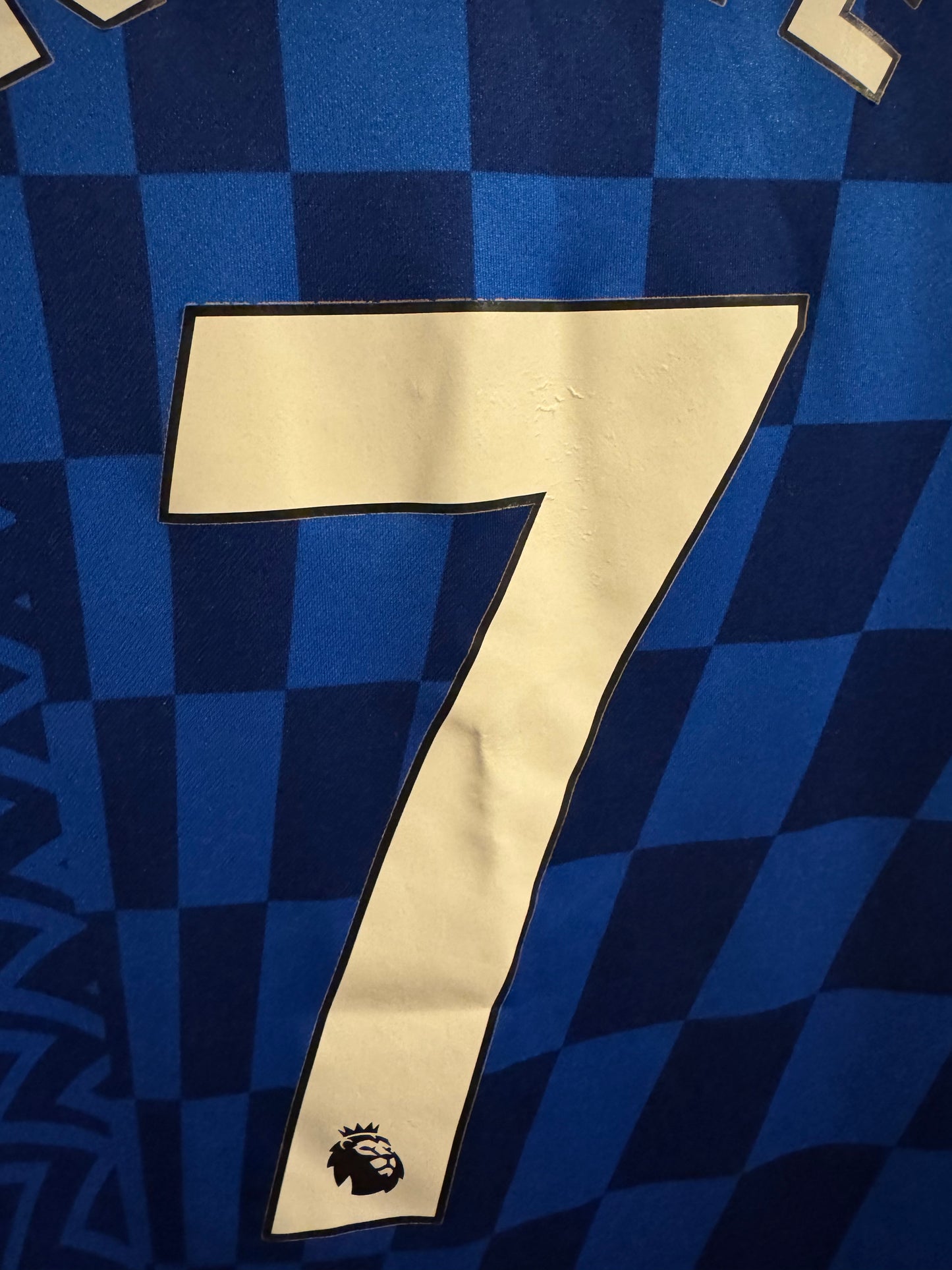 Chelsea Football Shirt - 2021 / 2022 - Home - Large - #7 N’golo Kante