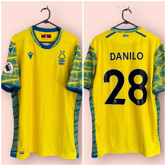 Nottingham Forest Football Shirt - 2022 / 2023 - Away - XL - #28 Danilo