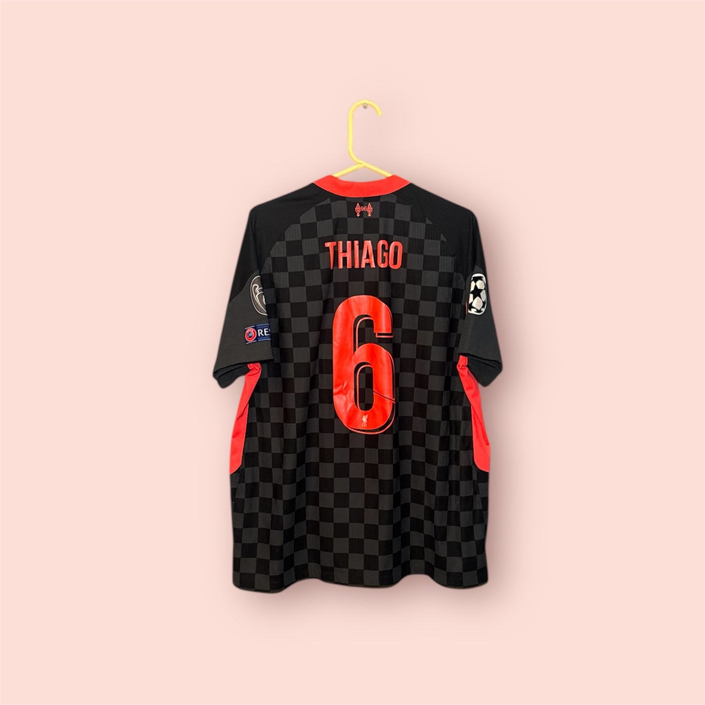 Liverpool Football Shirt - 2020 / 2021 - Third - XL - #6 Thiago - Vaporknit