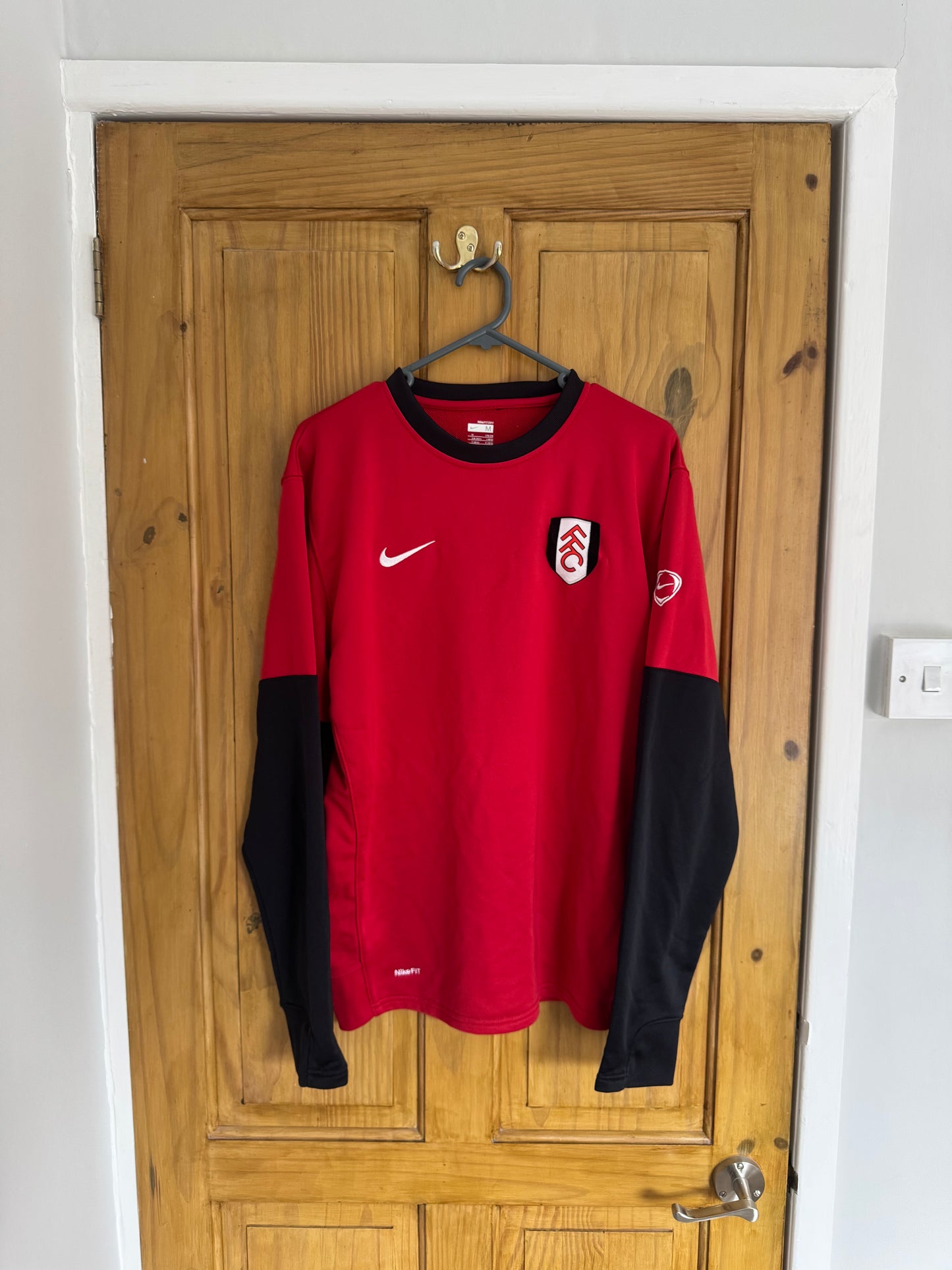 Fulham Football Shirt - 2007 / 2008 / 2009 - Training Top - Medium - Long Sleeve