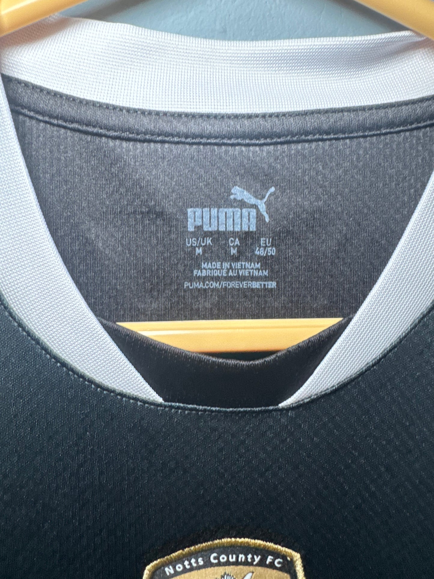 Notts County Football Shirt - 2024 / 2025 - Home - Medium