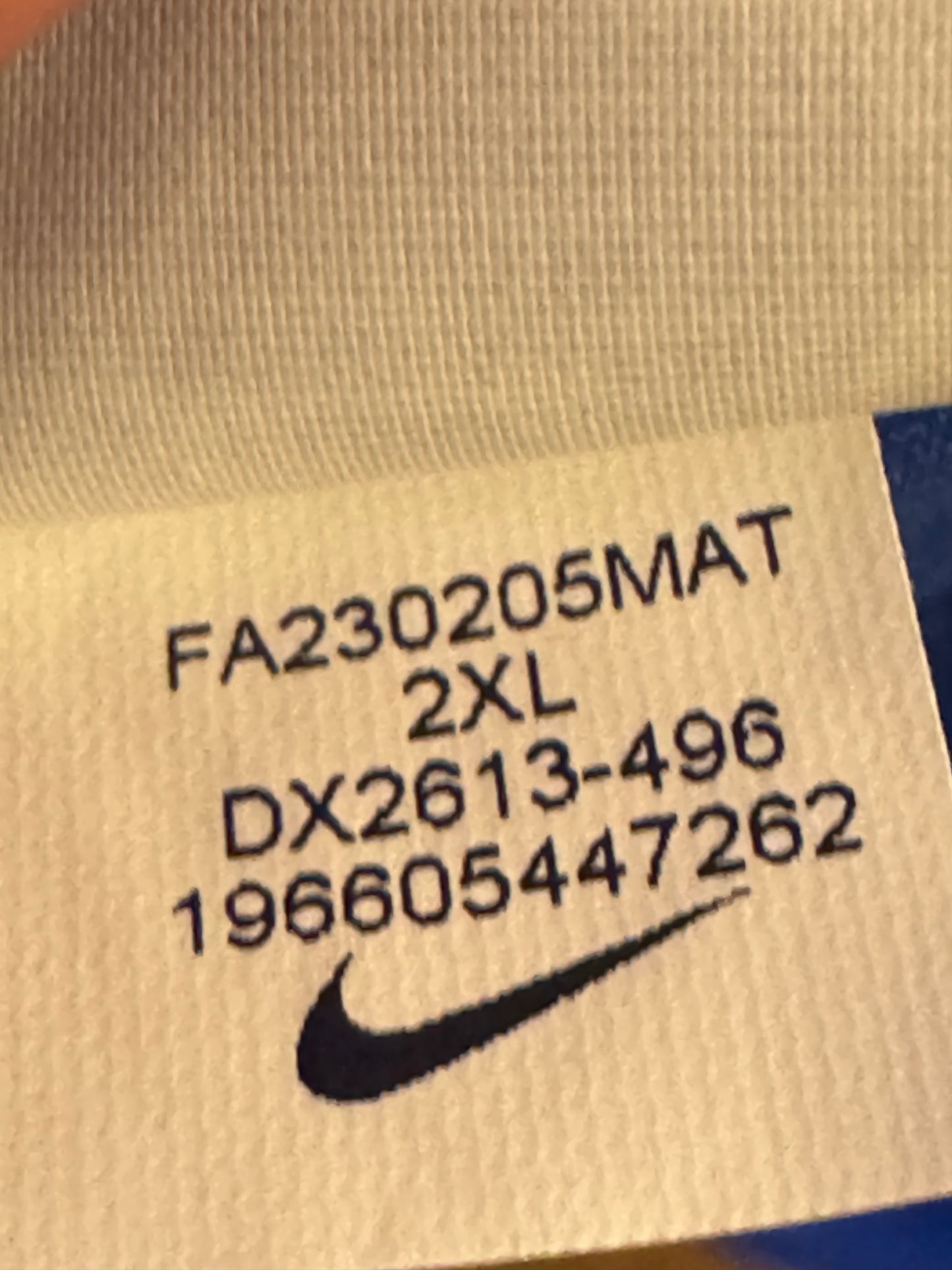 Chelsea Football Shirt - 2023 / 2024 - Home - XXL - Dri Fit Adv - #23 Gallagher