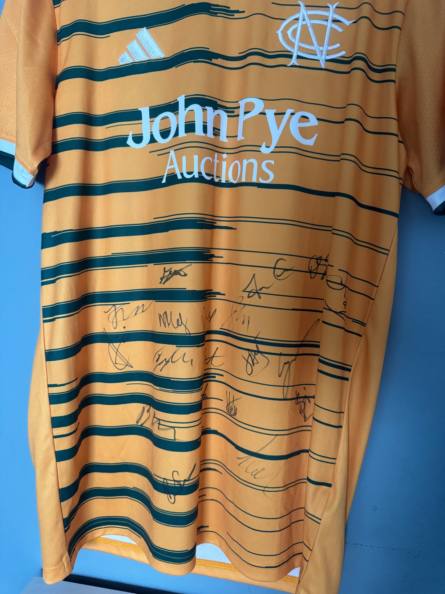 Notts County Cricket Shirt - Signed - 2024 - Medium