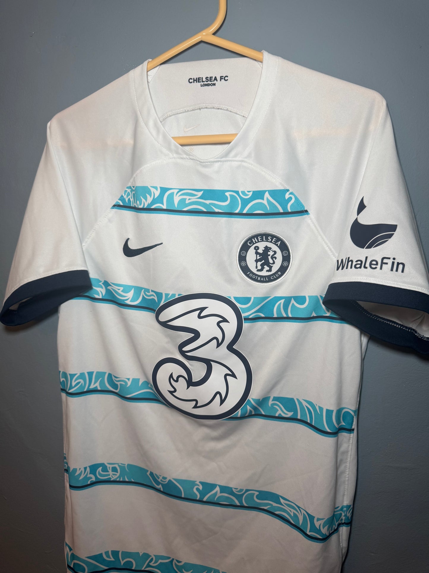 Chelsea Football Shirt - 2022 / 2023 - Away - Small - #19 Mount