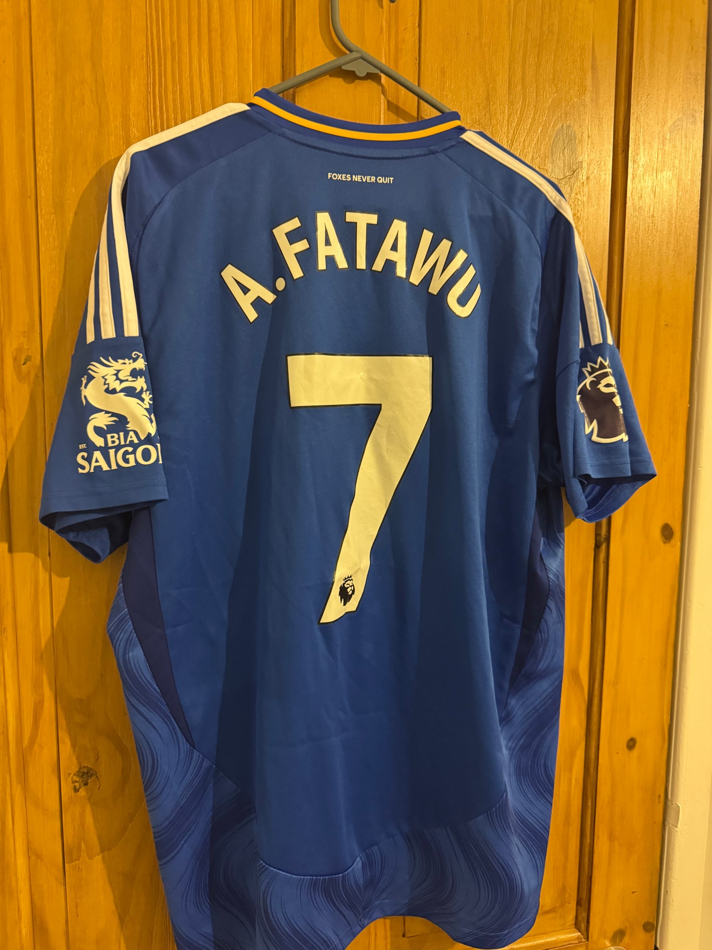 Leicester City Football Shirt - 2024 / 2025 - Home - XL - #7 Fatawu