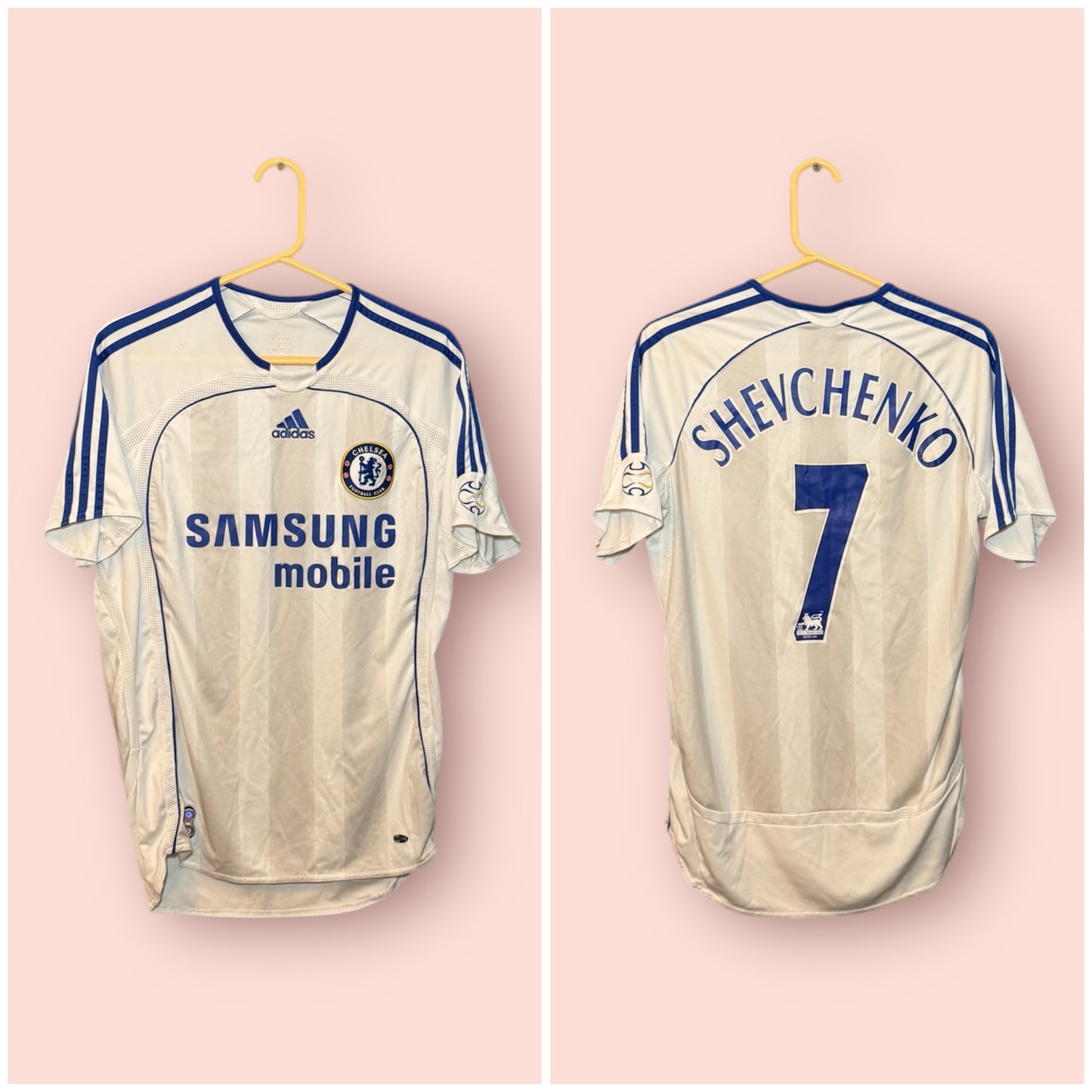 Chelsea Football Shirt - 2006 / 2007 - Away - Small - #7 Shevchenko