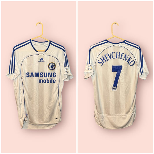 Chelsea Football Shirt - 2006 / 2007 - Away - Small - #7 Shevchenko