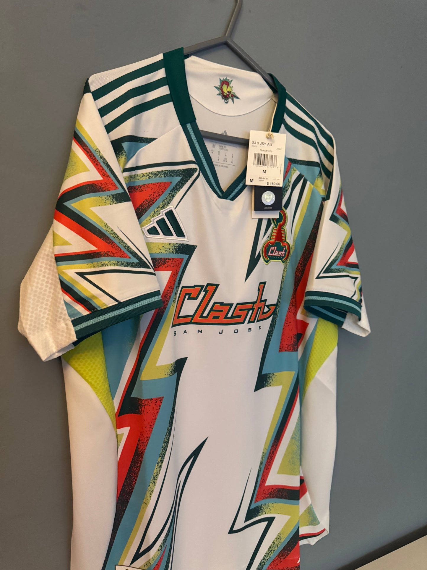 San Jose Earthquakes AUTHENTIC - 2025 - Third - San Jose Clash - Medium - BNWT