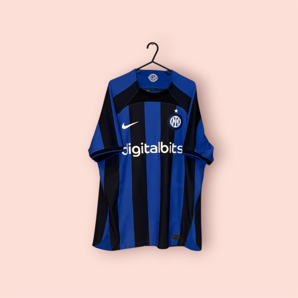 Inter Milan Football Shirt - 2022 / 2023 - Home - Large - Dri Fit Adv - Player Spec
