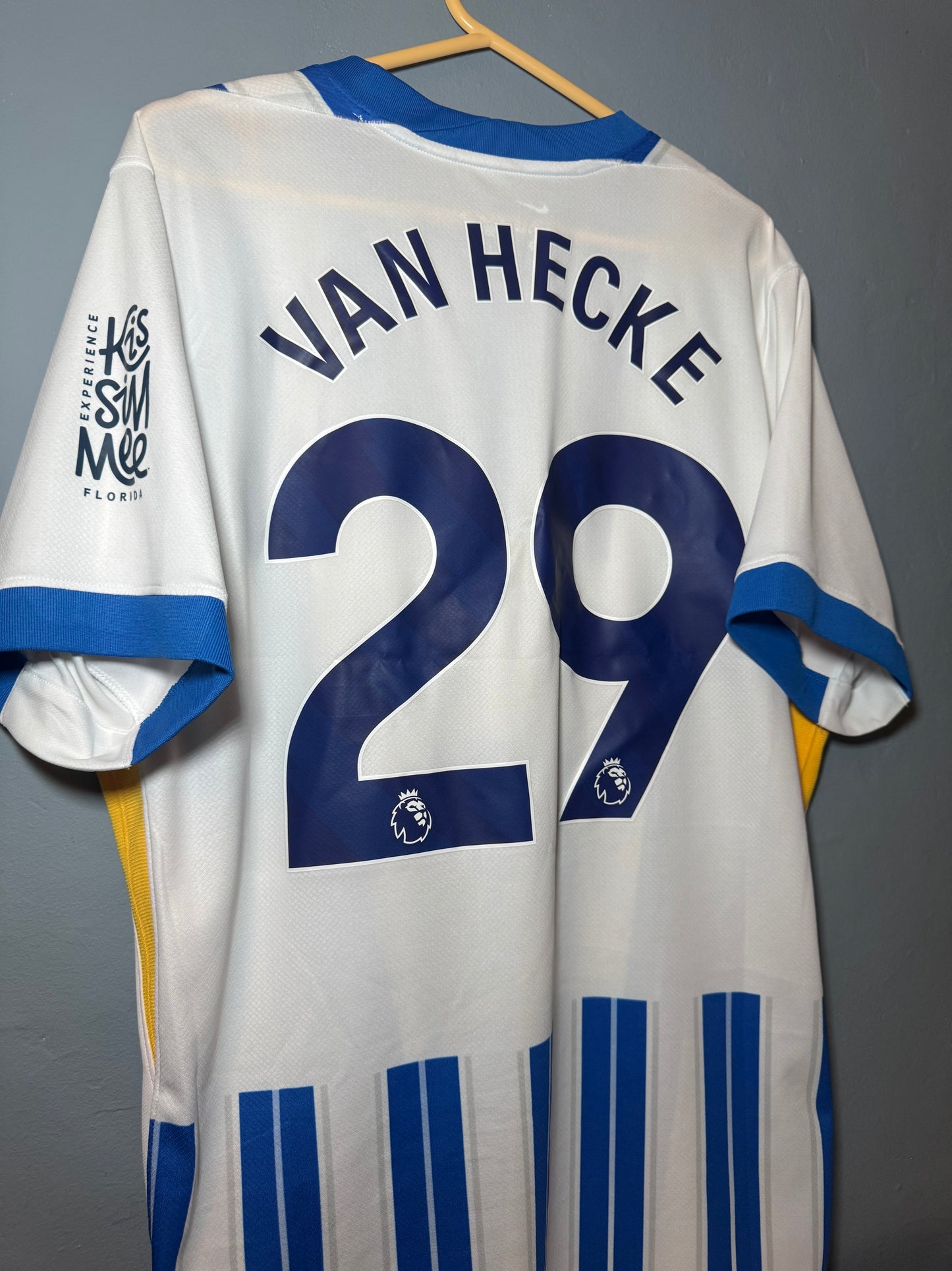 Brighton and Hove Albion Football Shirt - 2024 / 2025 - Home - XL - #29 van Hecke