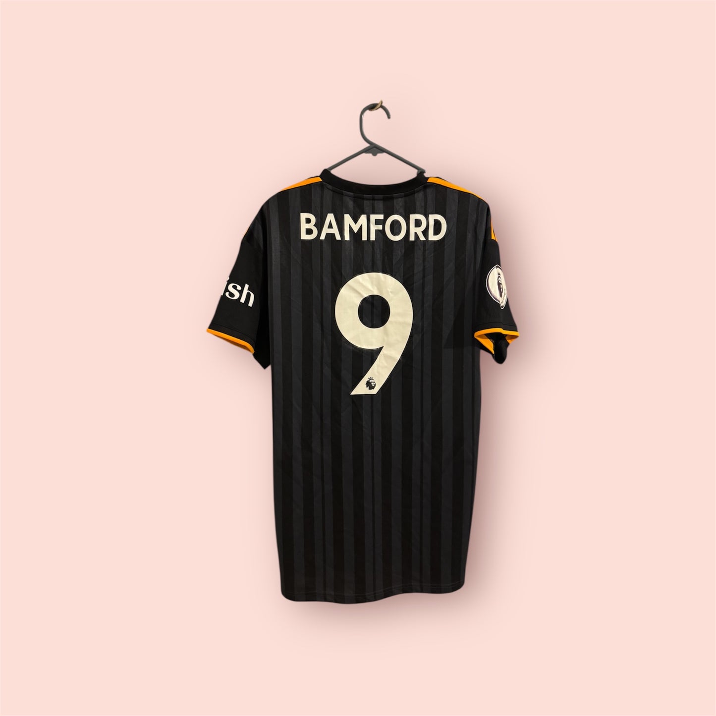 Leeds United Football Shirt - 2022 / 2023 - Third - Medium - #9 Bamford