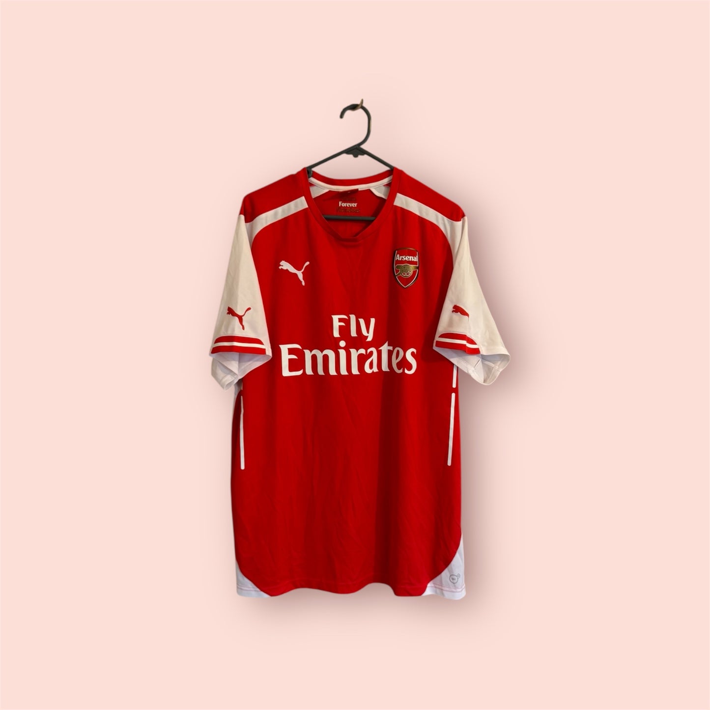Arsenal Football Shirt - 2014 / 2015 - Home - XL - #10 Jack Wilshere