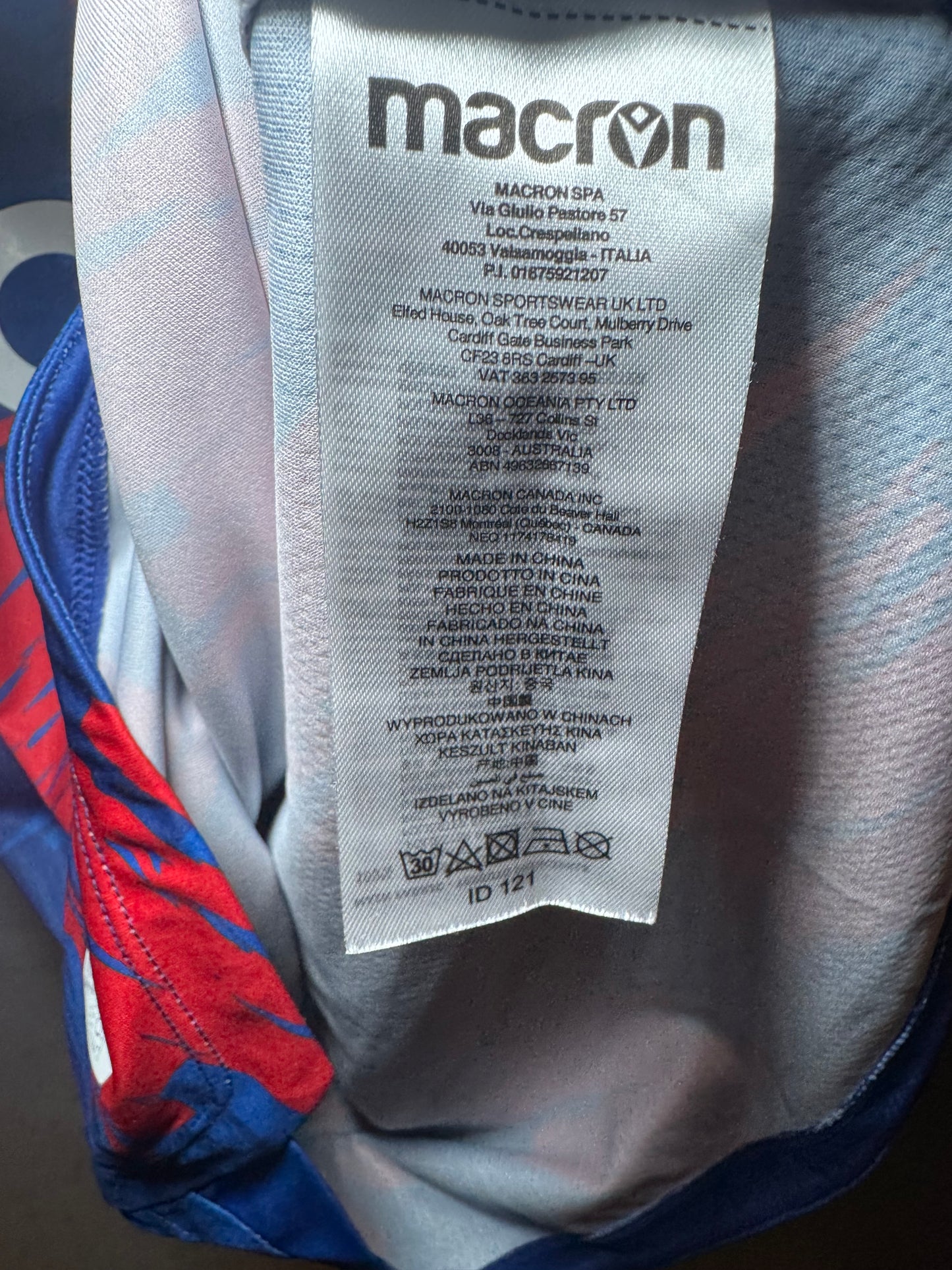 Crystal Palace Football Shirt - 2022 / 2023 - Home - Large - #6 Marc Guehi