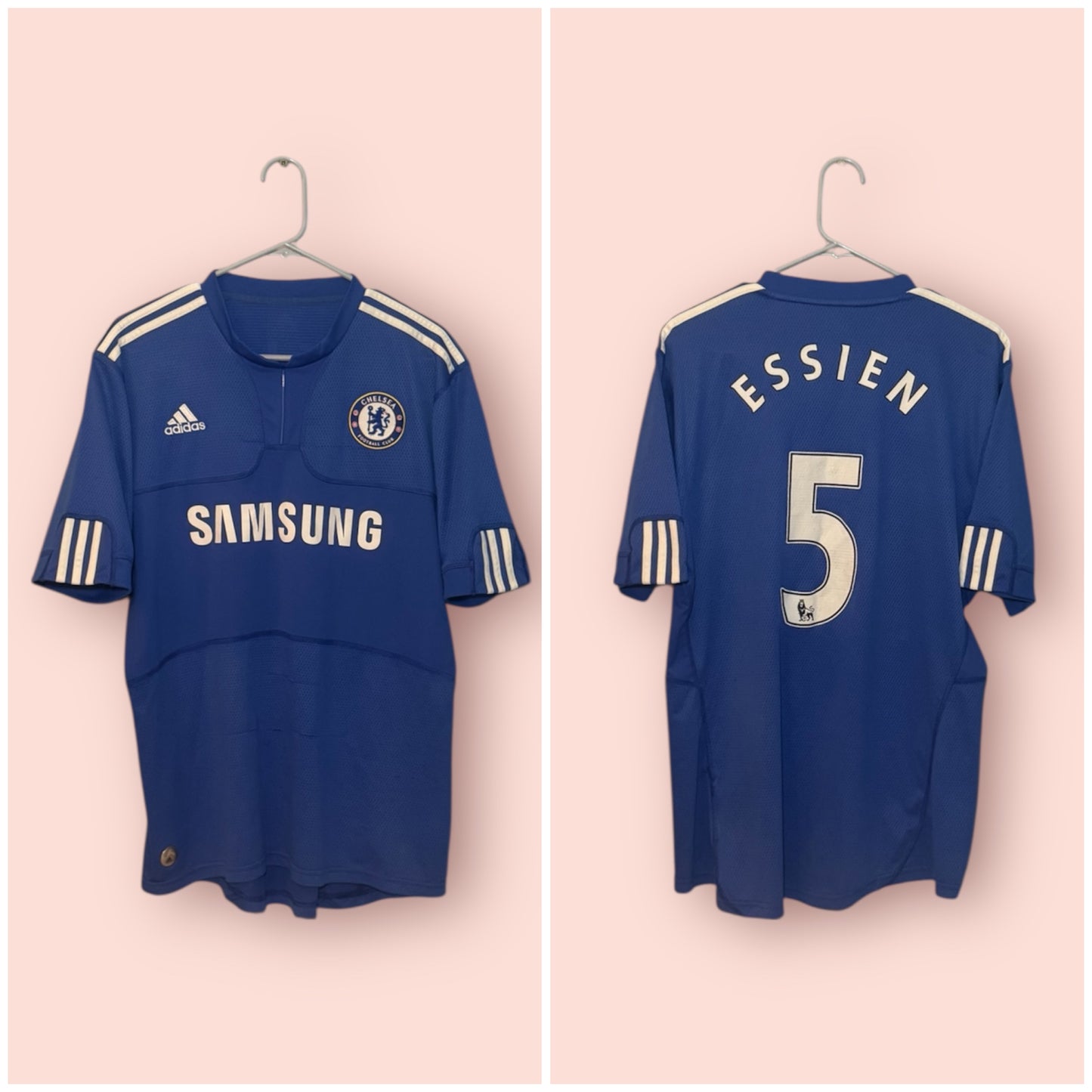 Chelsea Football Shirt - 2009 / 2010 - Home - Large - #5 Michael Essien
