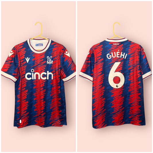 Crystal Palace Football Shirt - 2022 / 2023 - Home - Large - #6 Marc Guehi